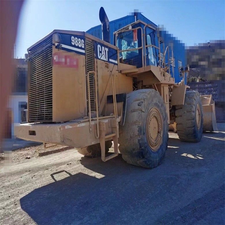 استفاده شده Caterpillar CAT 988G 988 50 تن چرخ بارگیری با حداکثر ارتفاع تخلیه 4.46m