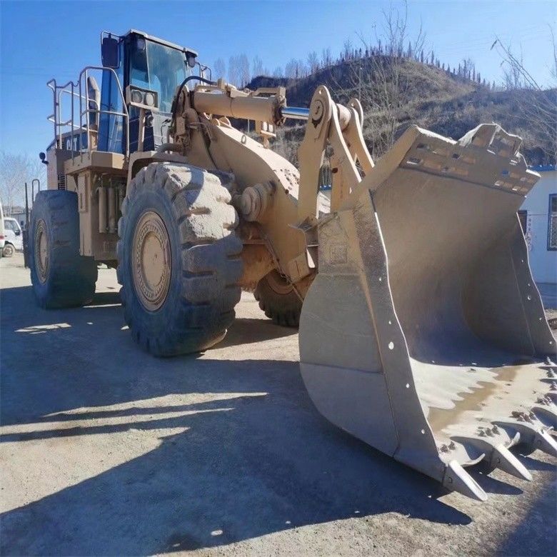 استفاده شده Caterpillar CAT 988G 988 50 تن چرخ بارگیری با حداکثر ارتفاع تخلیه 4.46m