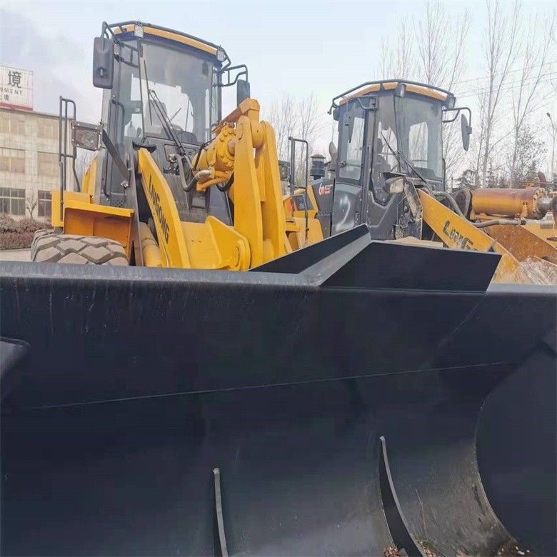 LIUGONG 870H بارگذاری چرخ 7 تن با ساعات کاری کم و پمپ هیدرولیک اصلی