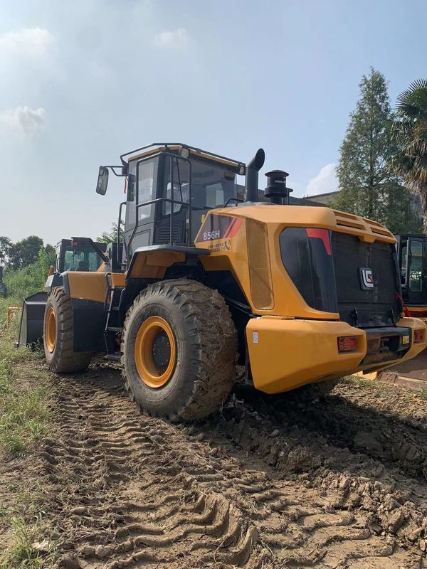 Liugong 856H بارگذاری چرخ 5 تن 6 سیلندر 1.8-5.6 m3 ظرفیت سطل برای 1 سال