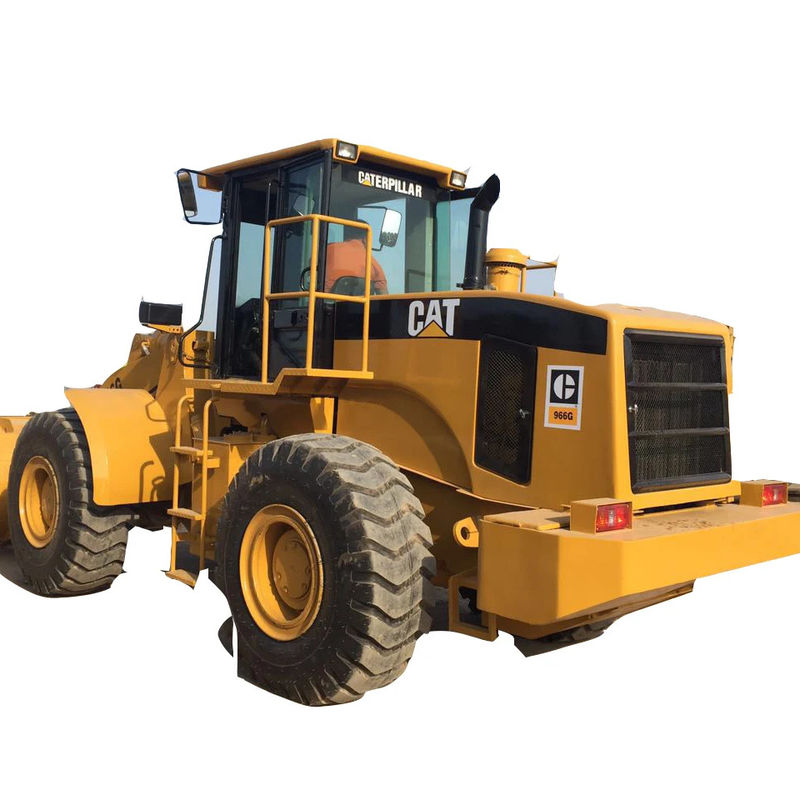 ماشین بارگیری چرخ های مترو Cat 966G با سطل 5.5m3 و موتور Caterpillar