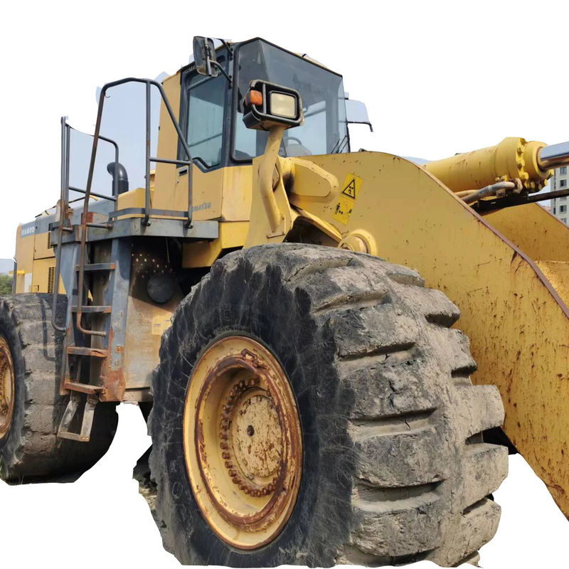 Komatsu 600 مدل سنگین وظیفه WA600-6 چرخ بارگیری برای راه حل ساختمان ساخت و ساز