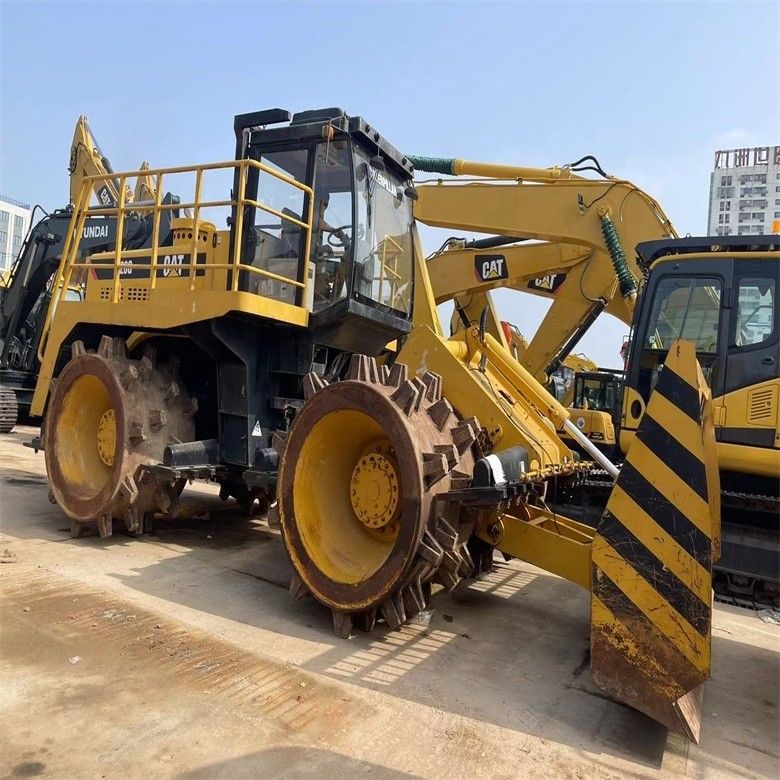 ژاپنی ساخته شده CAT 826G کامپکت CAT اصلی با موتور 3406 DITA در ساعات کاری کم