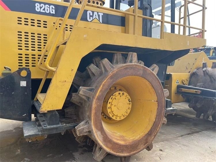 ژاپنی ساخته شده CAT 826G کامپکت CAT اصلی با موتور 3406 DITA در ساعات کاری کم
