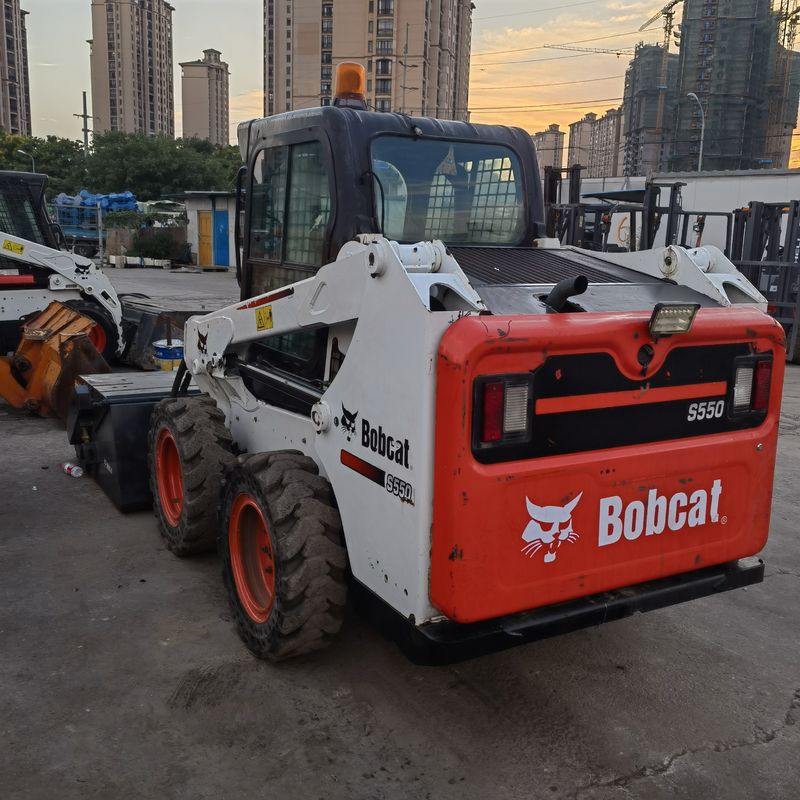 نوع چرخ متحرک بارگذاری برقی BOCAT S550 بارگذاری مورد استفاده برای ساخت و ساز