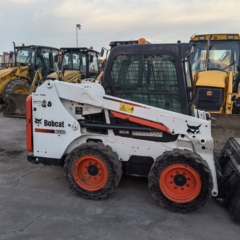 نوع چرخ متحرک بارگذاری برقی BOCAT S550 بارگذاری مورد استفاده برای ساخت و ساز