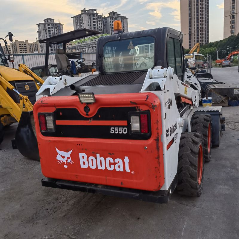 نوع چرخ متحرک بارگذاری برقی BOCAT S550 بارگذاری مورد استفاده برای ساخت و ساز