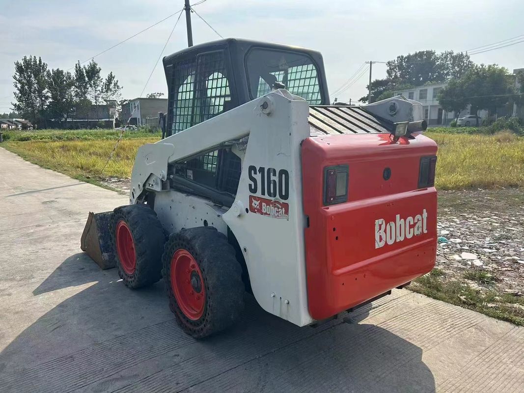 4WD استفاده شده چرخ بارگیری از بالا برای کار سنگین BOCAT S60