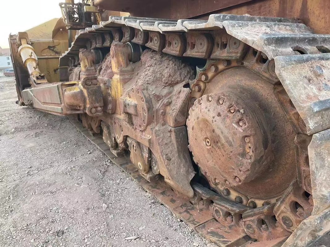 47 تن استفاده شده بلدوزر Komatsu 475 حرکت نوع خزنده بلدوزر ماشین برای سایت ساخت و ساز