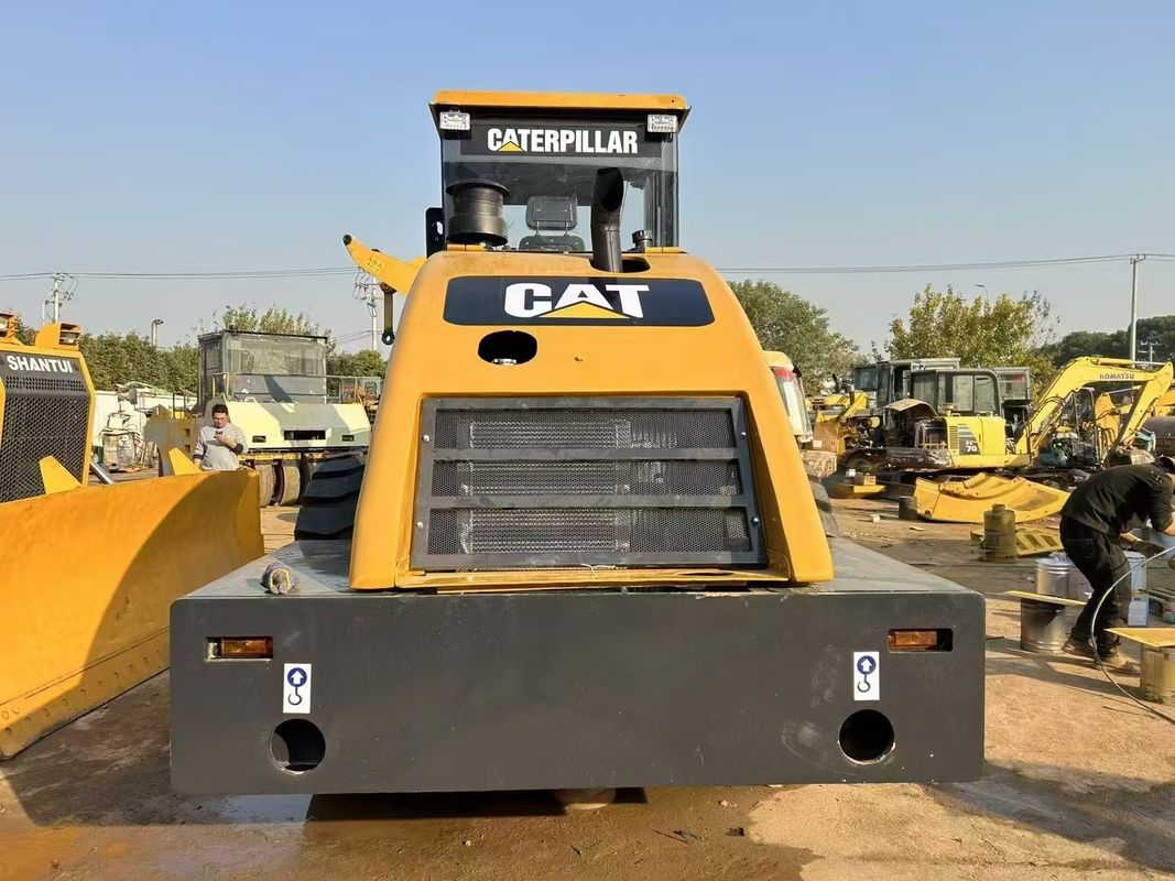CAT CS-683E کمپکتور رولر ارتعاش استفاده شده 1.8 mm Amplitude 134 kW قدرت موتور