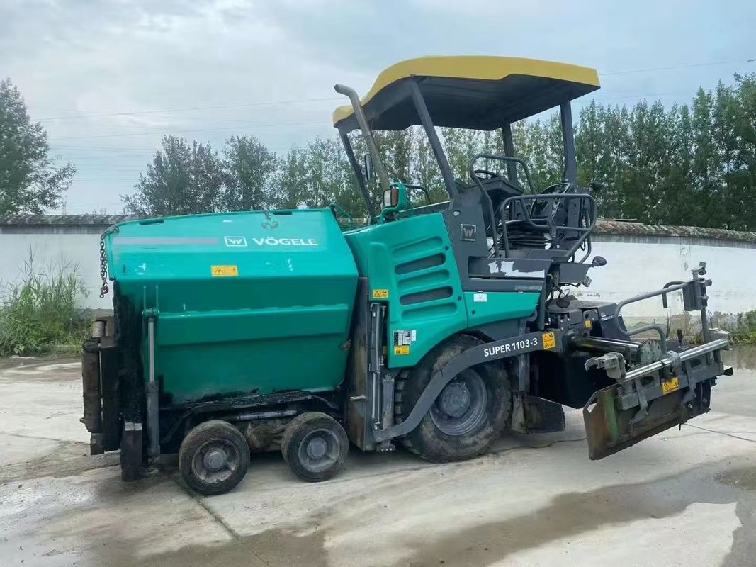 Used Vögele Super 1103-3 Wheel Paver for Sale | Reliable German Asphalt Paving Machine