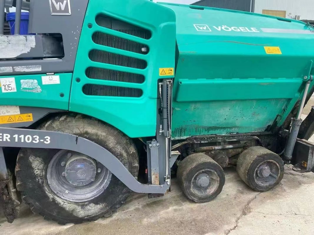 Used Vögele Super 1103-3 Wheel Paver for Sale | Reliable German Asphalt Paving Machine