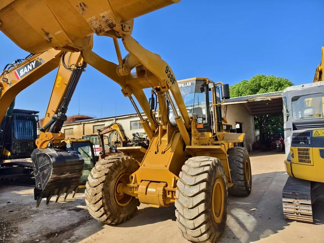 بارگذاری چرخ های استفاده شده CAT 938F برای فروش. بارگذاری پیشانی قابل اعتماد Caterpillar صادر از چین