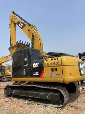 ماشين حفاري گريگري CAT320D2 با کيفيت بالا تقريباً جديد است